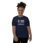 Privé : T-shirt Je sais je ressemble à Maman