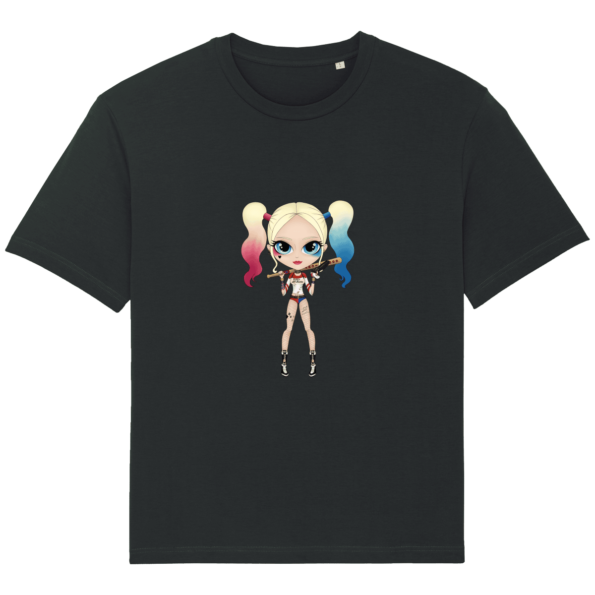 T-Shirt Harley Quinn Suicide Squad – Unisexe  – Black – Face