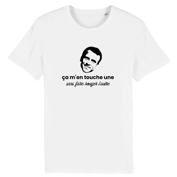 T-shirt Macron ça m'en touche une sans faire bouger l'autre