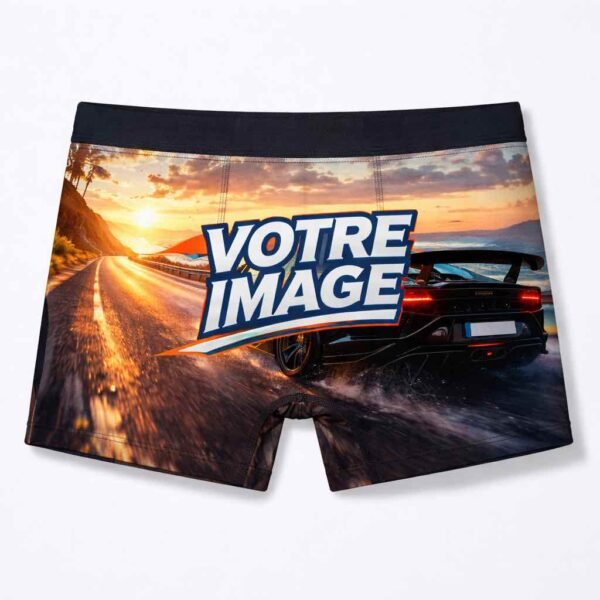 Boxer personnalisé Homme Photo pas cher