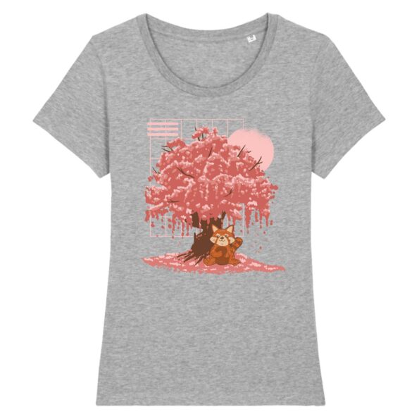 T-shirt Cerisier japonais panda roux
