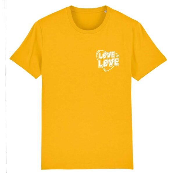 T-shirt Love is Love Homme