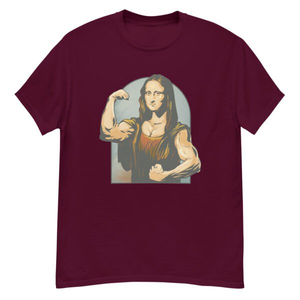 Privé : T-shirt Joconde Humour Muscu