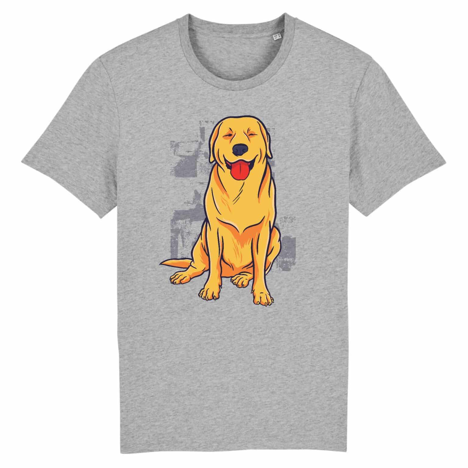 T-shirt Golden Retriever - Tee shirt Chien
