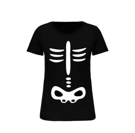 T-shirt Squelette Femme Halloween