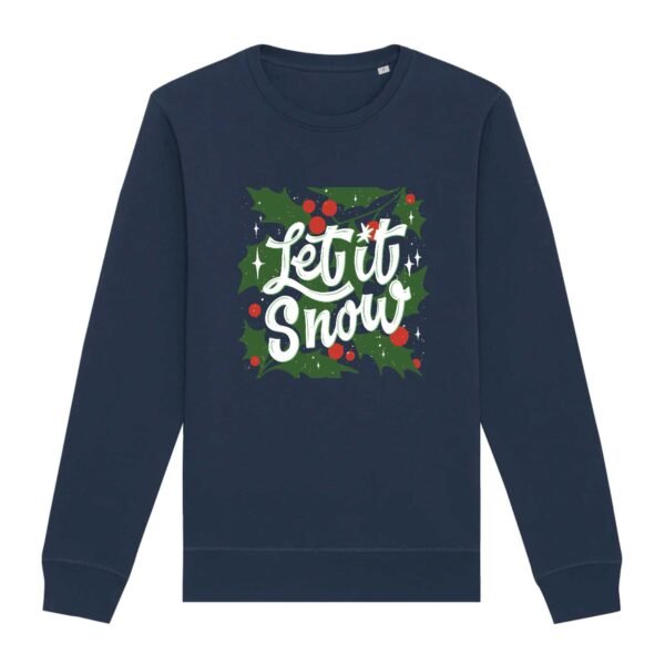 Pull Noël Bio Let it Snow bio