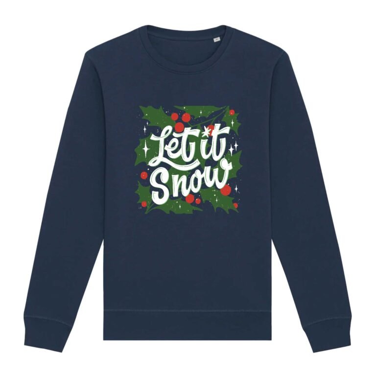 Pull Noël Bio Let it Snow bio