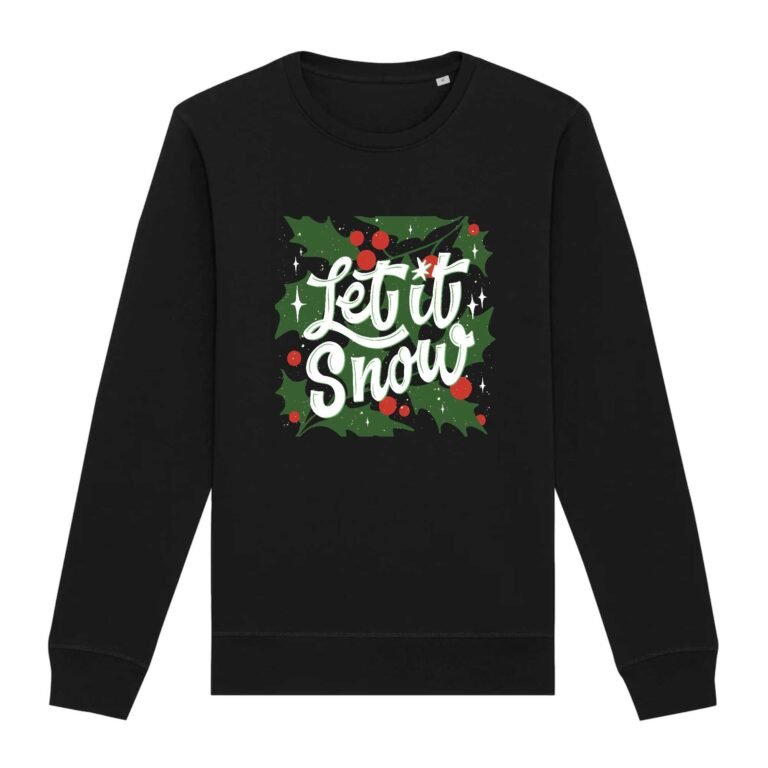 Pull Noël Bio Let it Snow bio