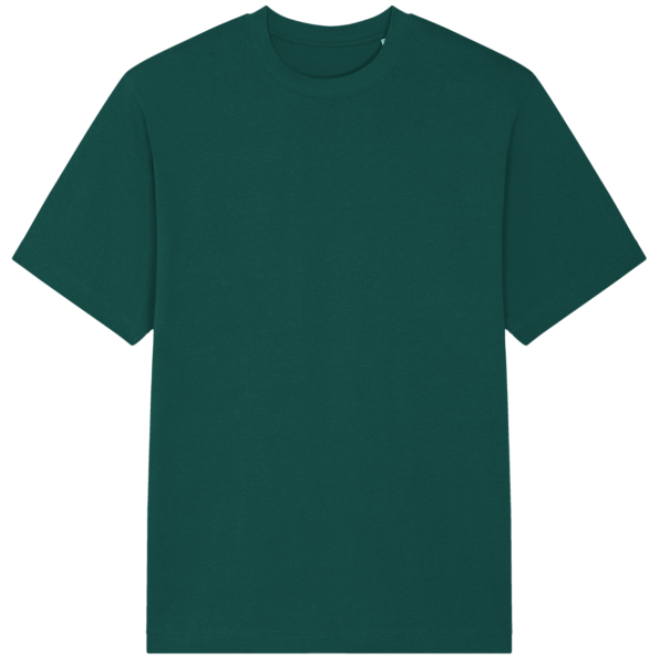 T-shirt unisexe épais Loose FREESTYLER – Glazed Green – Face