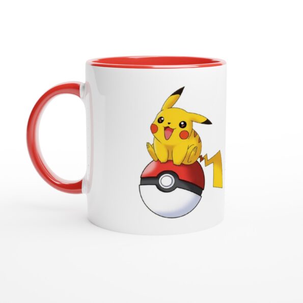 Mug Pikachu Pokémon intérieur coloré