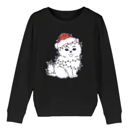Pull Noël Enfant chiot
