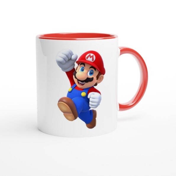 Mug Mario intérieur coloré