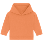 Sweat-shirt bébé BABY CRUISER – Orange Volcano – Volcano Stone – Face