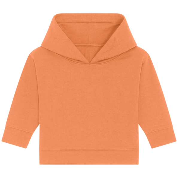 Sweat-shirt bébé BABY CRUISER – Orange Volcano – Volcano Stone – Face