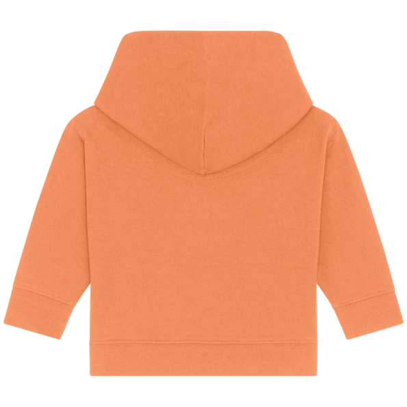 Sweat-shirt bébé BABY CRUISER – Orange Volcano – Volcano Stone – Dos