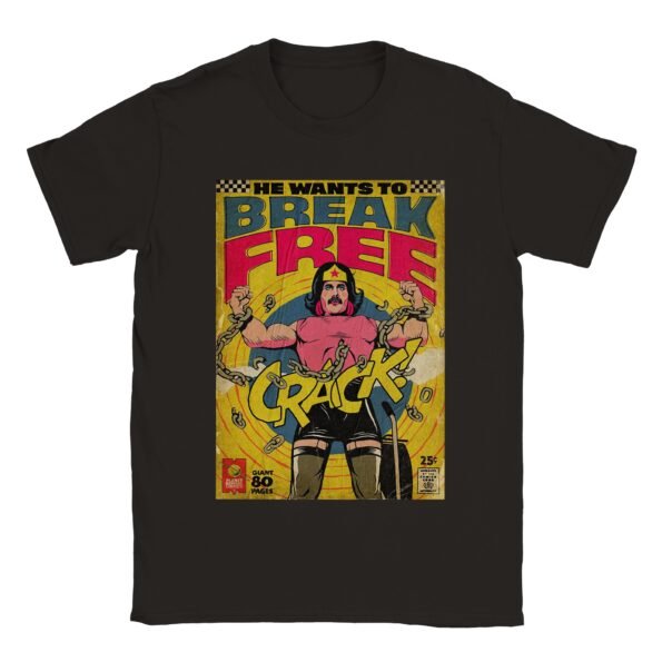 T-shirt Parodie Queen Freddie Mercury Comics