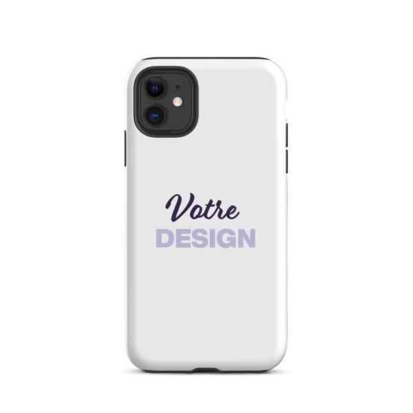 Coque iPhone 11 antichoc personnalisable