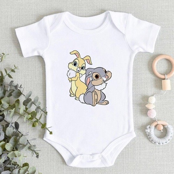 Body Bébé Disney Pampan est amoureux