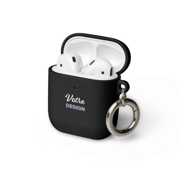 Privé : Coque AirPods personnalisée Noire