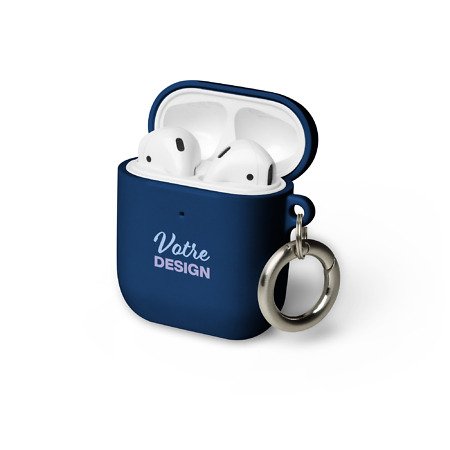 Privé : Coque AirPods personnalisée Bleu