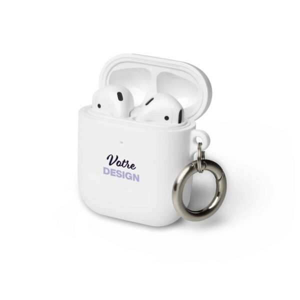 Privé : Coque AirPods personnalisée Blanc
