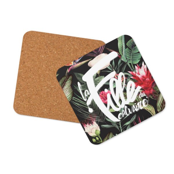 Sous-verre en liège personnalisé