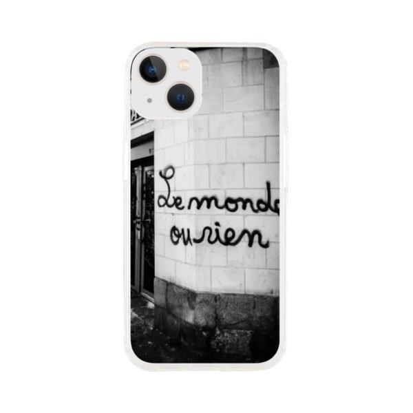 Coque iPhone 13 PNL Le monde ou rien