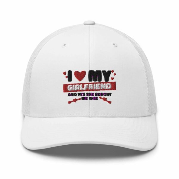 Privé : Casquette brodée I love my girldfriend