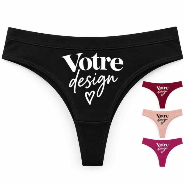 string personnalisable femme