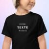T-shirt personnalisé brodé enfant - Centre 1 t shirt brode enfant personnalisé