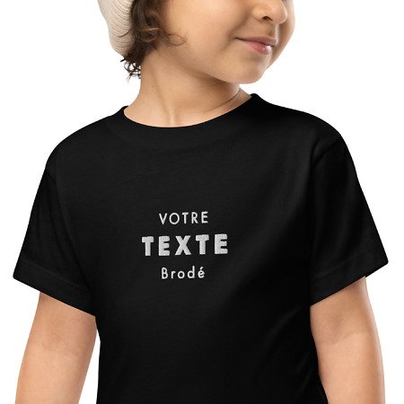 T-shirt personnalisé brodé enfant
