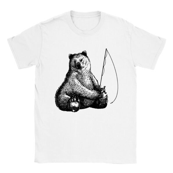 T-shirt Ours pêcheur