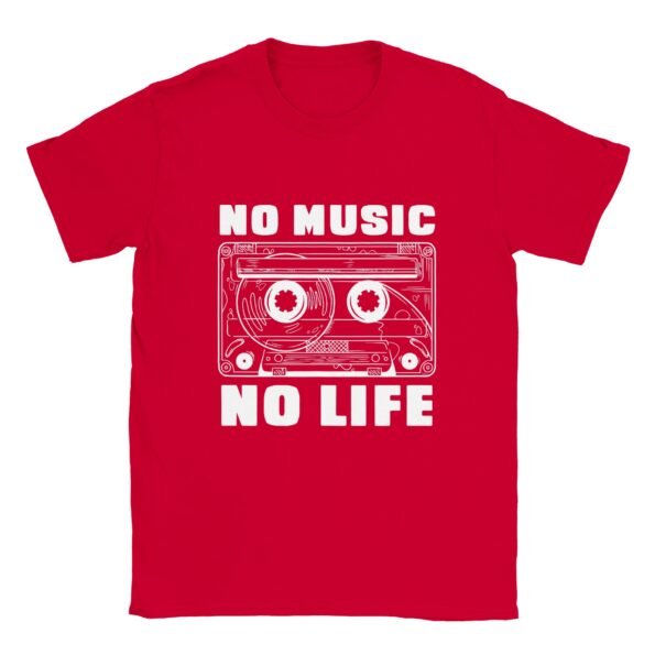 T-shirt No music No life