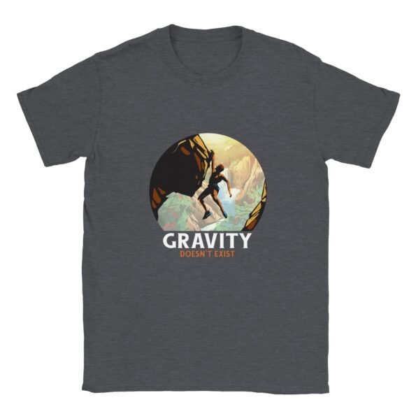 T-shirt Escalade La gravité n'existe pas