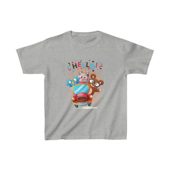 T-shirt enfant Animaux mignons en voiture