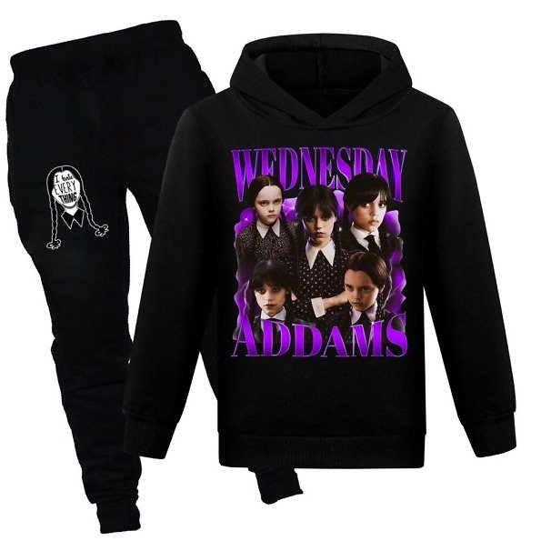 Ensemble Mercredi Addams pour enfant