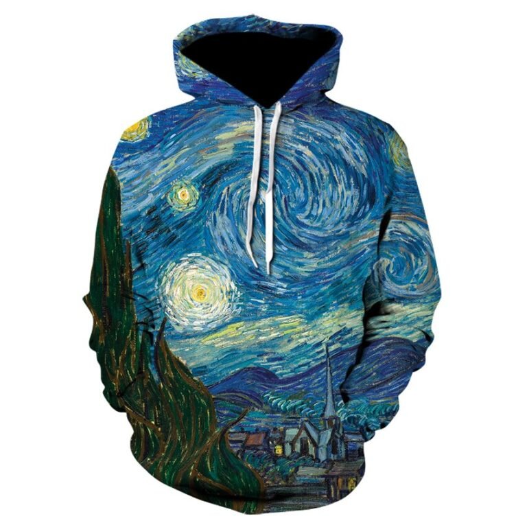 Sweat Van Gogh à capuche