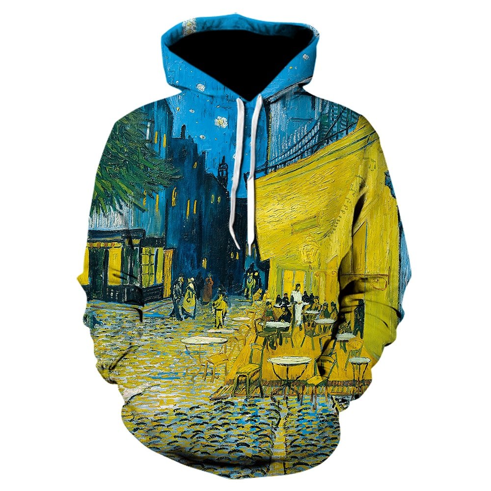 Sweat Van Gogh à capuche