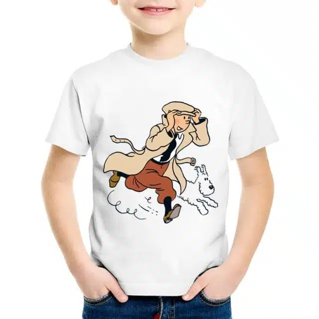 T shirt Tintin et Milou enfant B