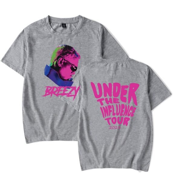 T-shirt Breezy Chris Brown Under The Influence Tour