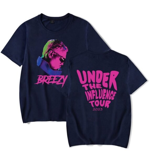 T-shirt Breezy Chris Brown Under The Influence Tour