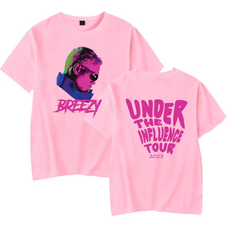 T-shirt Breezy Chris Brown Under The Influence Tour