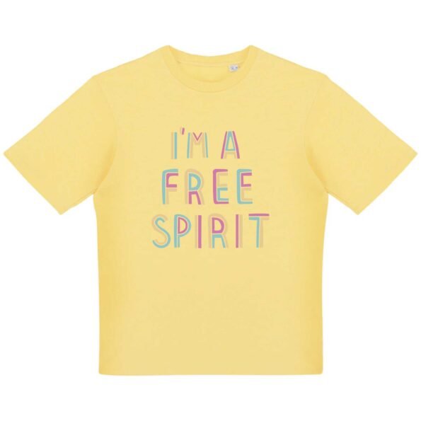 1680483334T-shirt oversize I'm a free spirit