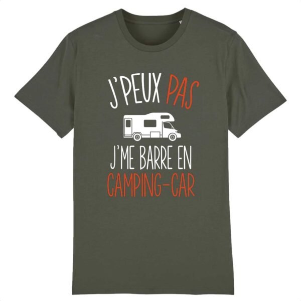 T-shirt J'peux pas je me barre en camping car
