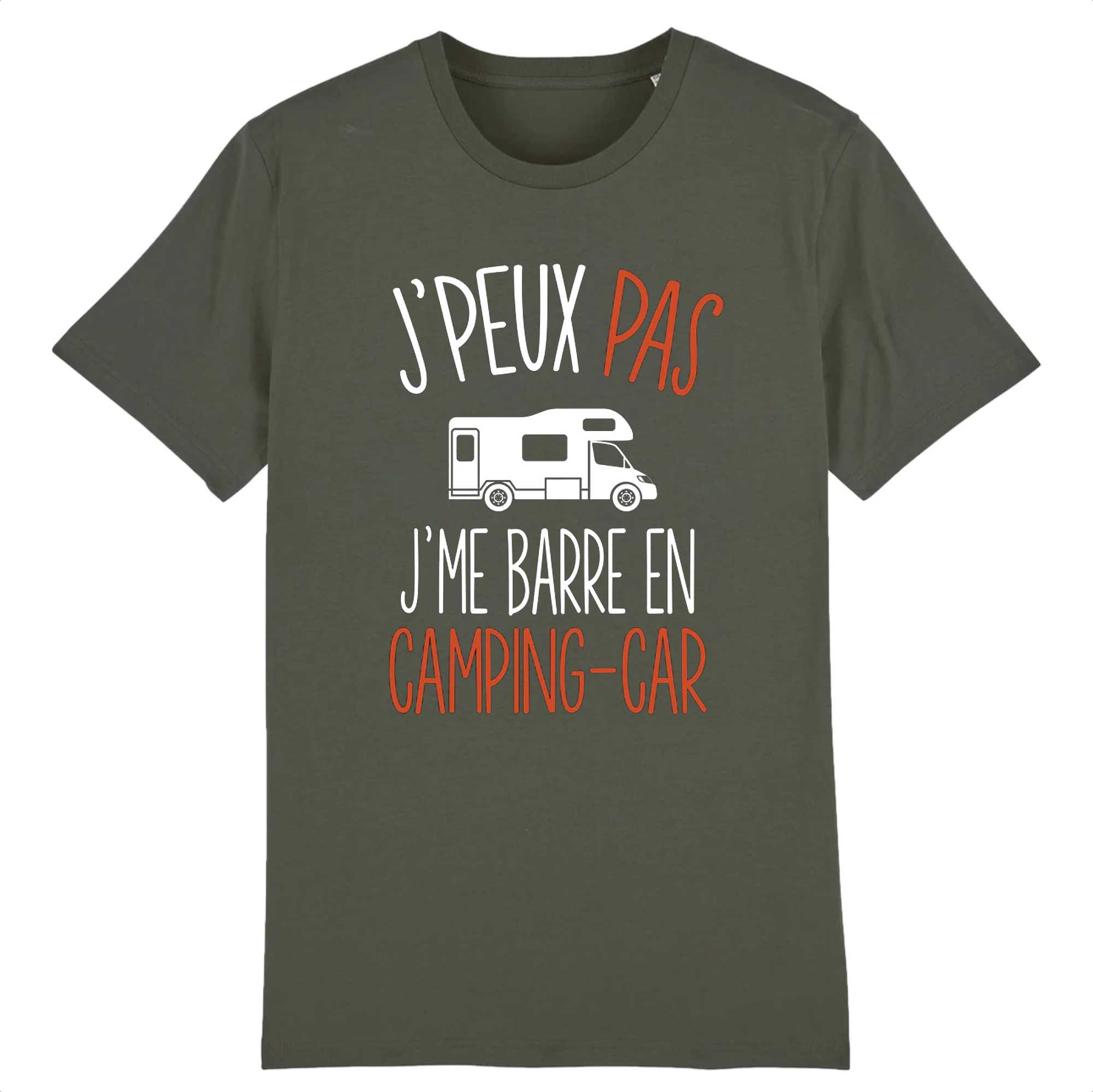 T-shirt J'peux pas je me barre en camping car