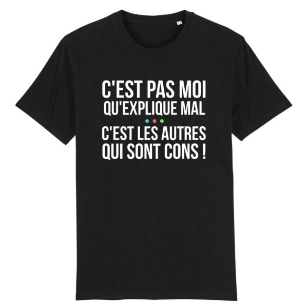 T-shirt Kaamelott Perceval C'est pas moi qui explique mal