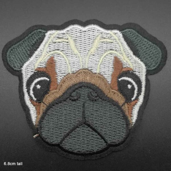 Patch brodé Chien Carlin