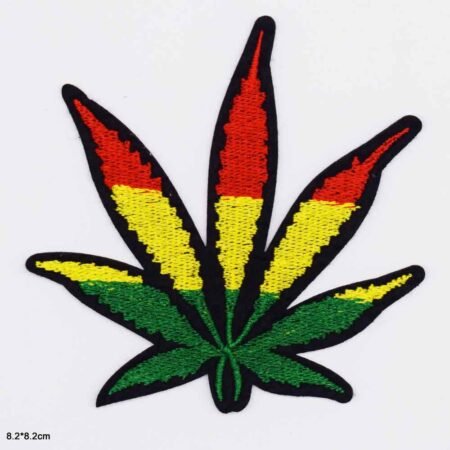 Patch brodé Feuille de Cannabis