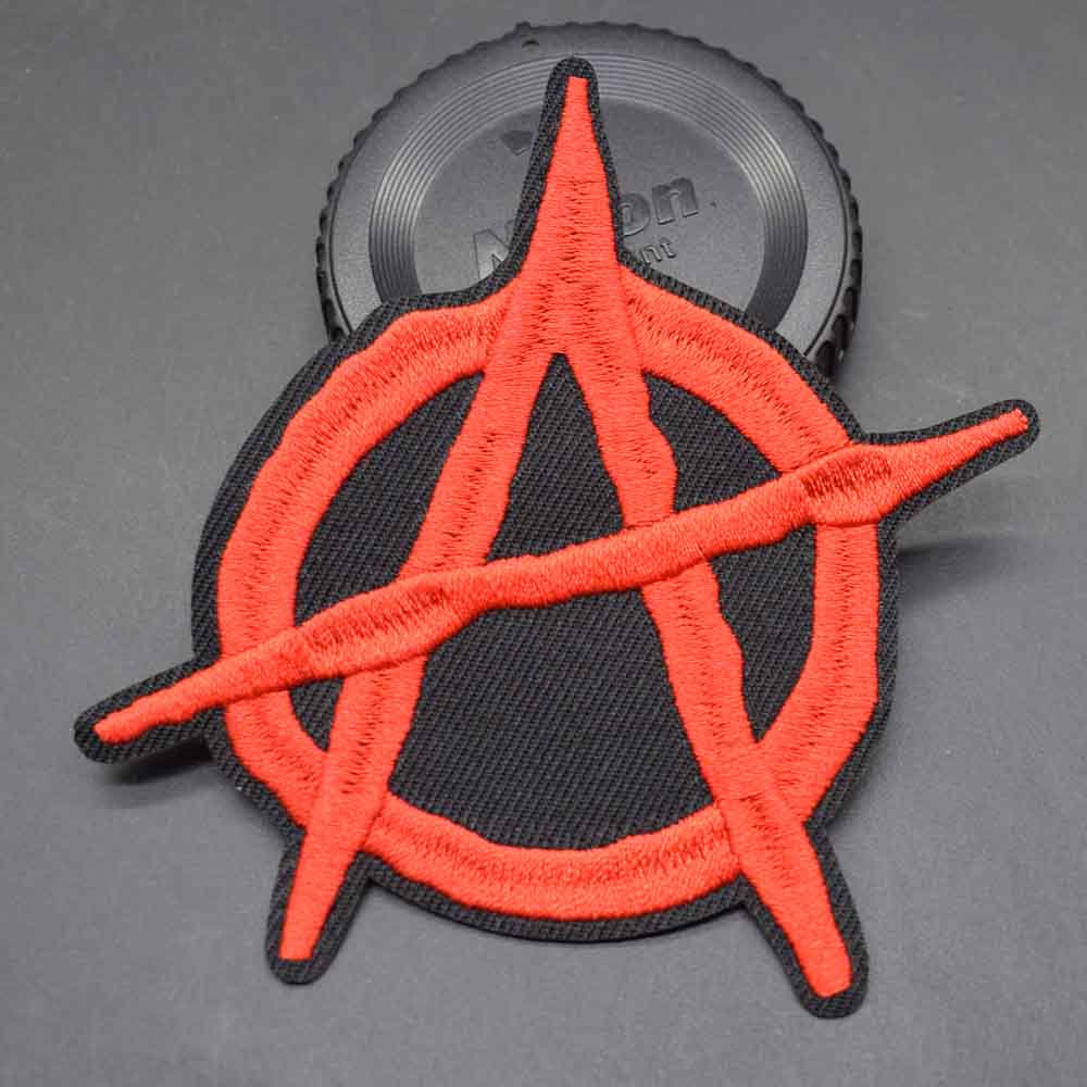 Patch brodé Anarchie Symbole