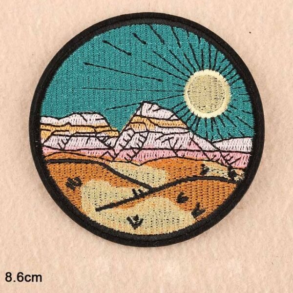 Patch brodé Paysage Montagne